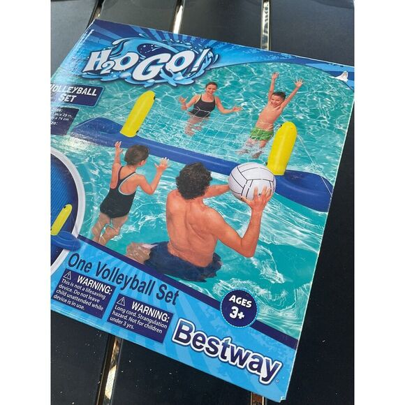 H2O GO! Inflatable Vollyball Ball & Net Set BNIB - Picture 1 of 2
